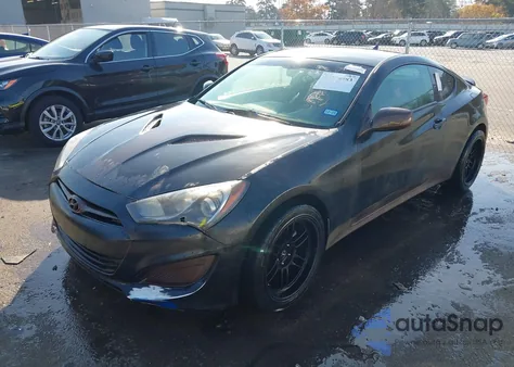 2013 Hyundai Genesis 2.0T из США, поврежденный, VIN KMHHT6KD8DU080896